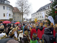 Bundesweite Eröffnung der Sternsingeraktion in Paderborn (Foto: Karl-Franz Thiede)